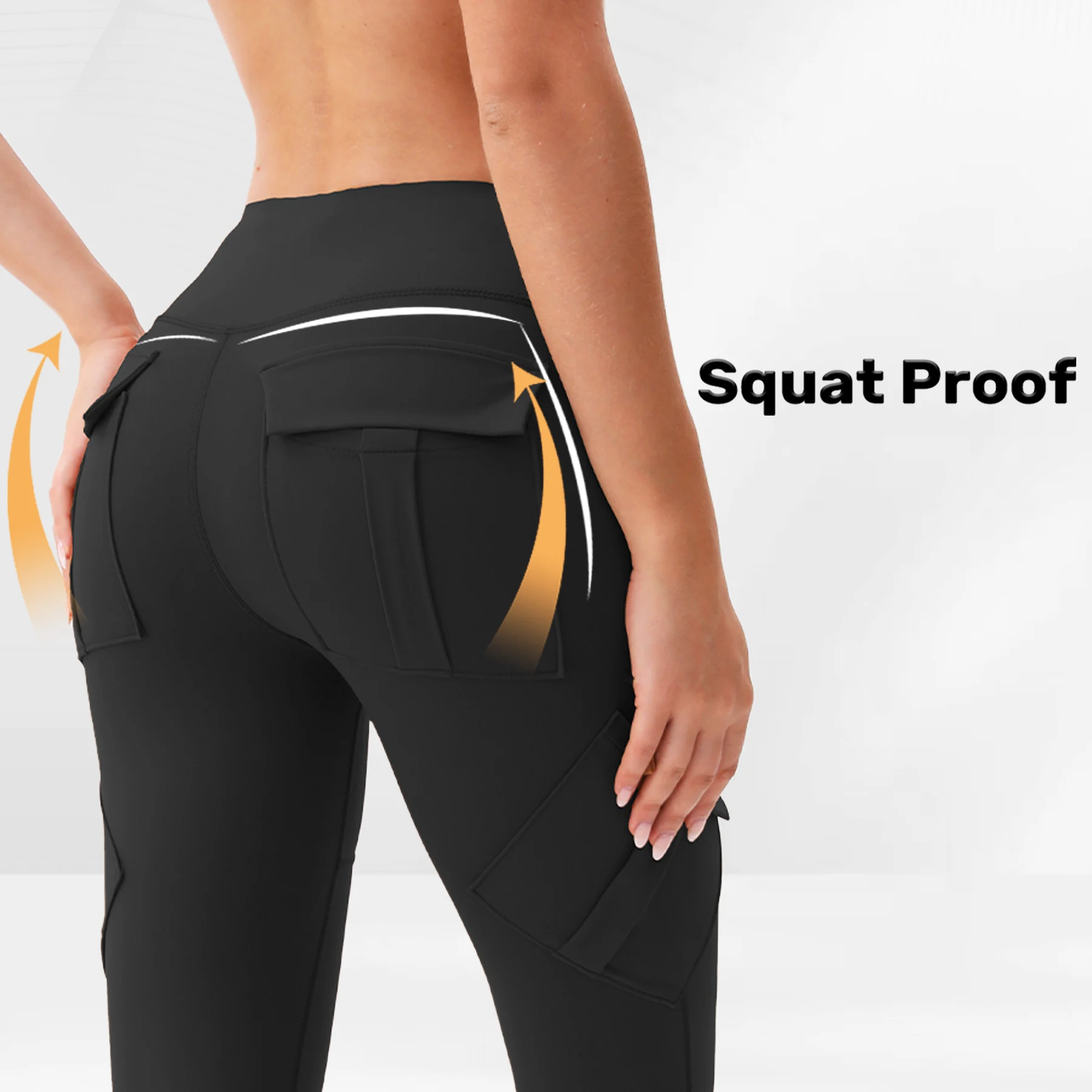 Flared Yoga Pants Women High Waist 5 Pockets Slim Fit Wide Leg Tummy Control Workout Dance Daily Comfort Activewear