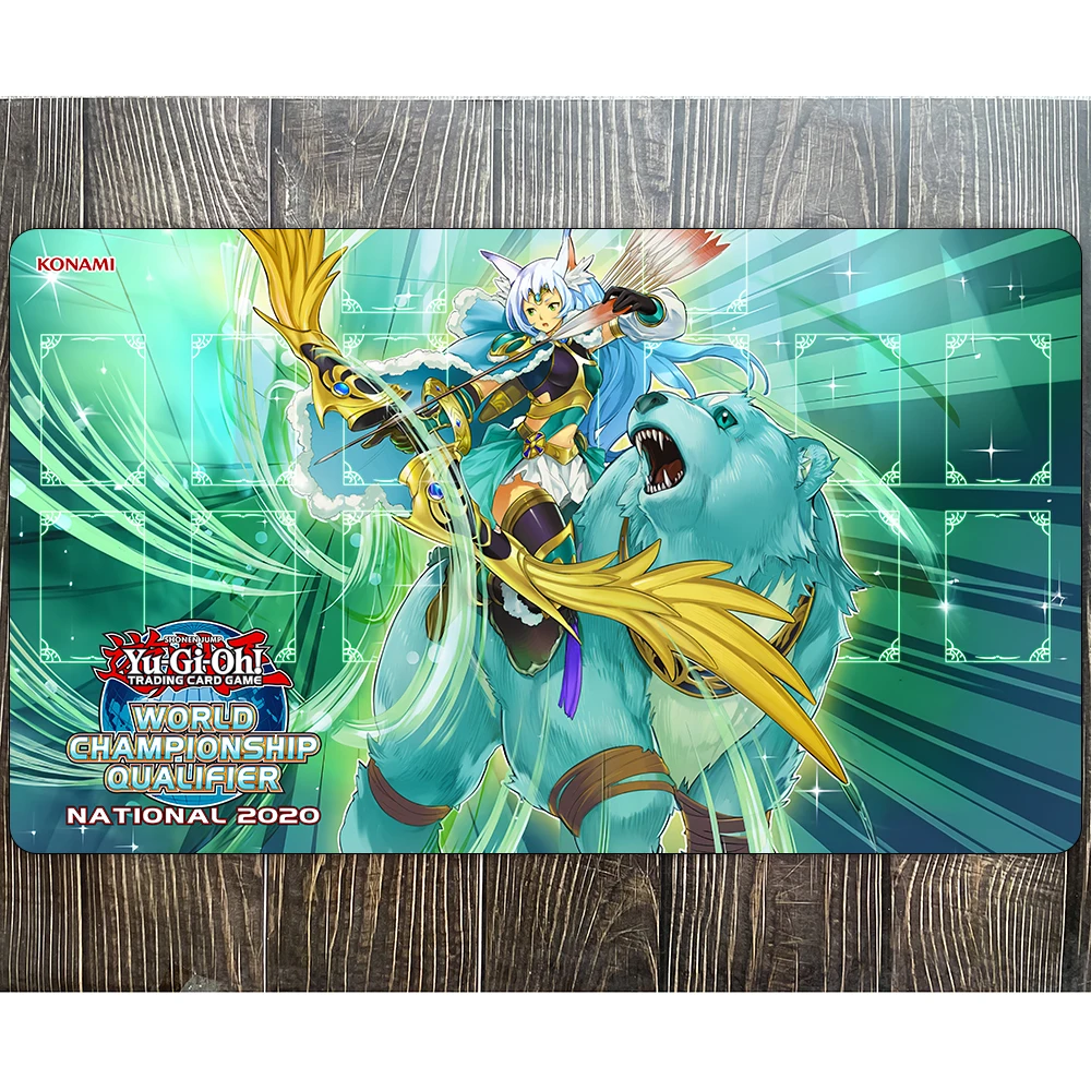 Yugioh Playmat with Zones Apollousa Bow of the Goddess TCG CCG OCG Trading Card Game Mat Yu-Gi-Oh Mat-240