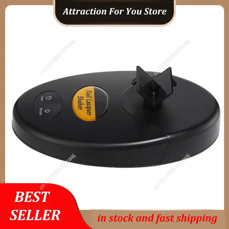 Hot Selling Nail Polish Shaker Timer Adjustable Bottle Shaking Device For Even Distribution Of Nail Gel Polish Varnish Nail Art