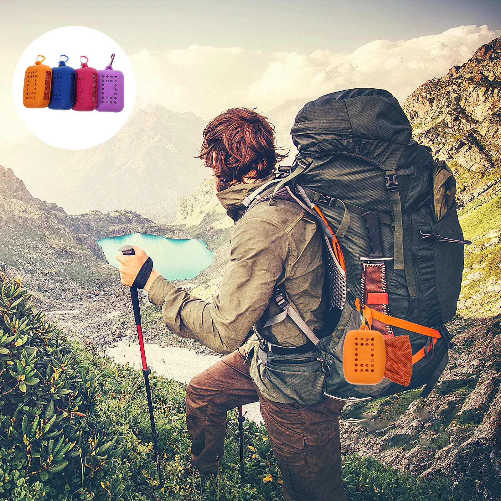 

4pcs Cooling Towels Quick Dry Travel For Outdoor Sports Sweat Absorbent Gym Yoga Hiking Swimming Portable Ice Neck Towel