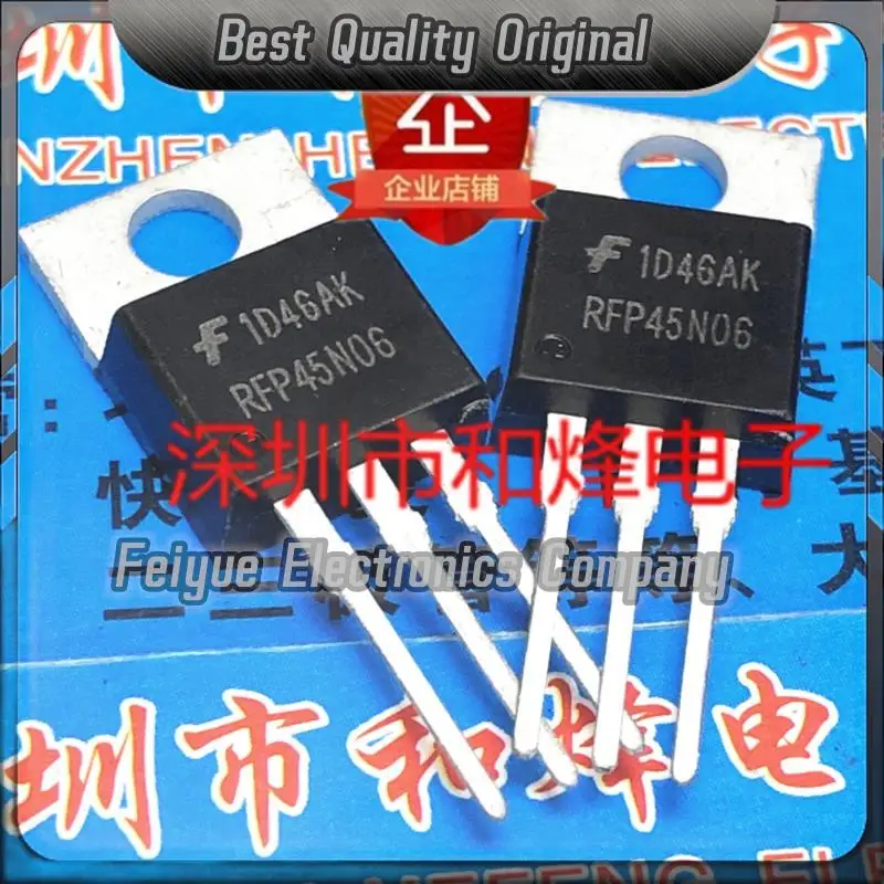 10PCS-30PCS  RFP45N06  TO-220 60V 45A     Best Quality Imported Original