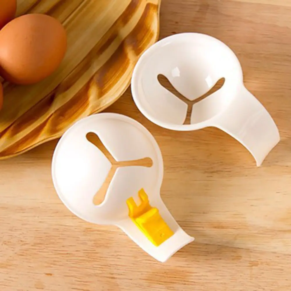 Egg Processing Essential Points Brachypodium Smart Tool Egg Yolk Separator Mini Kitchen Tools Egg Sieve Device Bakeware Gadget