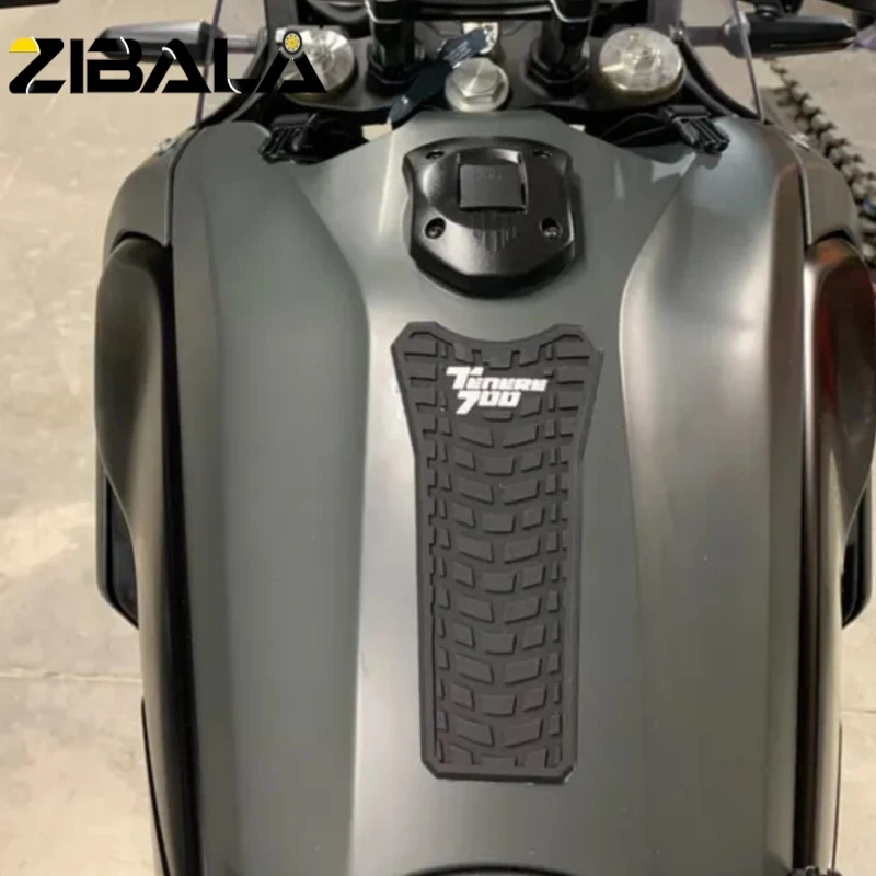 For YAMAHA TENERE 700 Rally T700 T 700 XTZ 690 2019-2023 Motorcycle Non-slip Side Fuel Tank Stickers Waterproof Pad Stickers