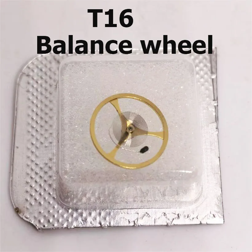 Suitable For Domestic T16 Movement Full Swing T16 Balance Wheel Full Swing (Including Hairspring) Watch Movement Accessories