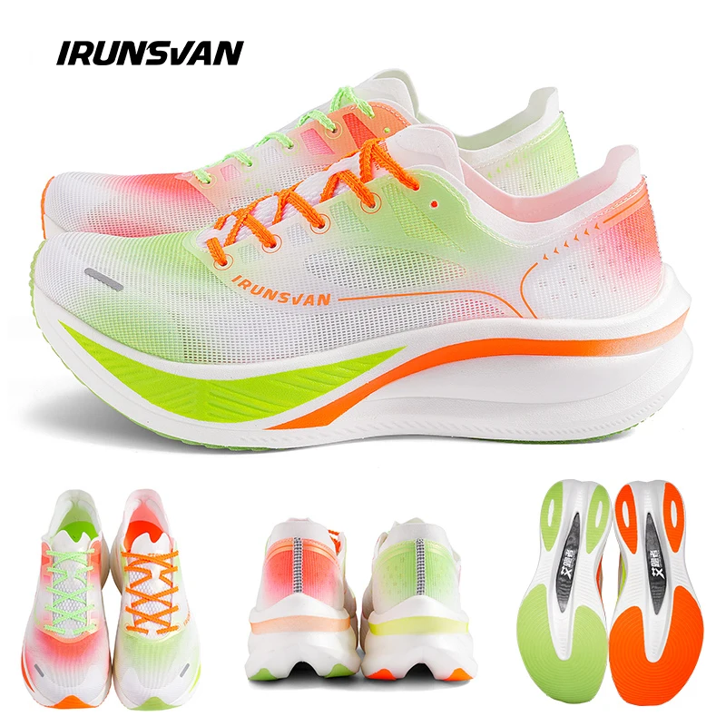 IRUNSVAN HEAT 3.0 Herren Leichte Laufschuhe Atmungsaktive Mesh-Sneaker Stoßdämpfend Rutschfest Weiche Sohle Vielseitig für Fitness – Detail 33