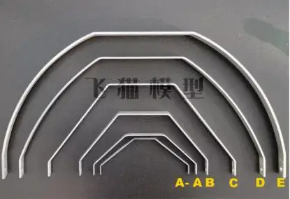 Aluminum Alloy Landing Gear Set / Wheels/Axles/Chocks for RC 15-20-40-60 class Fixed-Wing Aircraft (Electric & Fuel)​ airplane