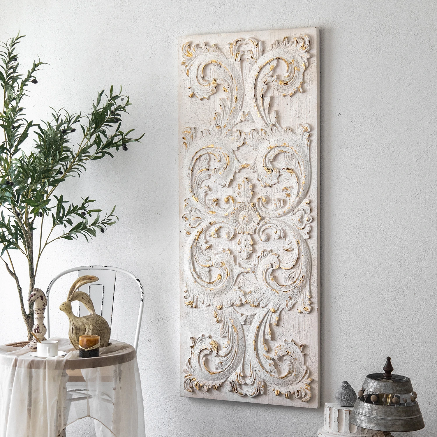 Newly Designed Wooden Grille Wall Ornaments Hanging Retro Wall Ornaments Hanging Ornaments