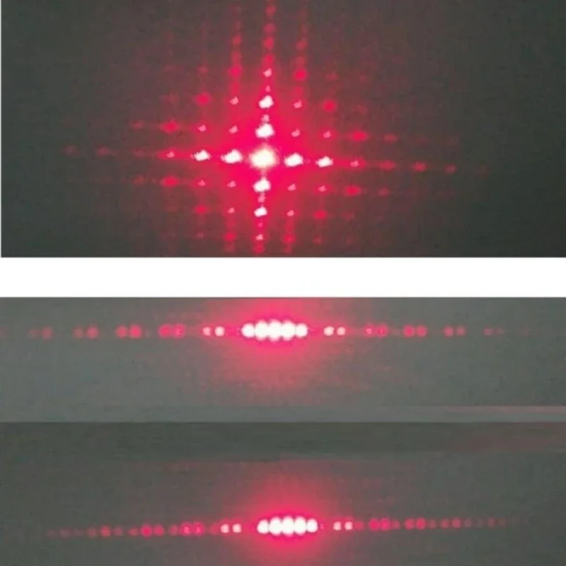 5PCS 50X50mm Interference Diffraction Grating Set Single Double Triple Slit Round Hole Grid Optical Experimental Instrument - Image 5