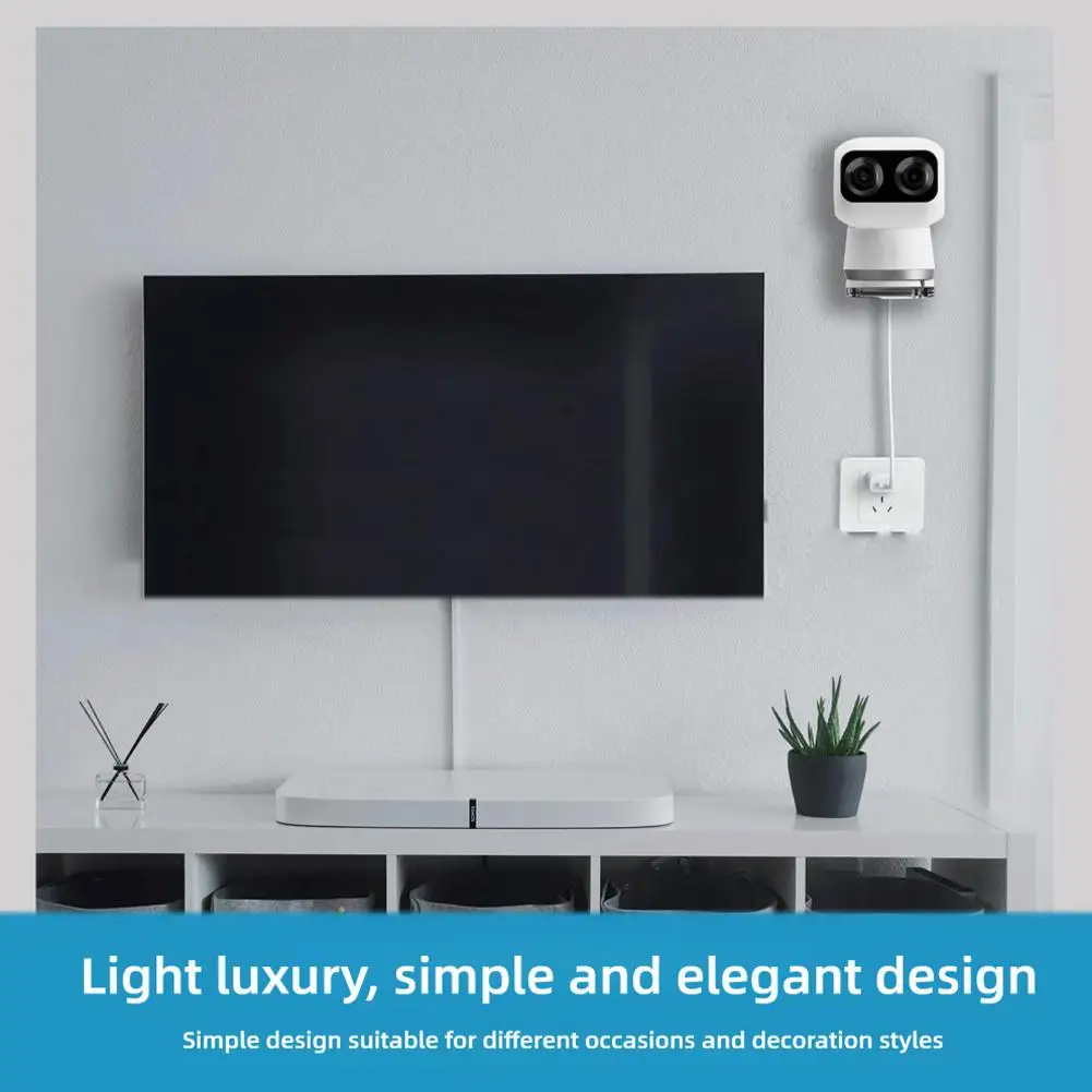 Surveillance Camera Bracket For Eufys350 Surveillance Camera Stand Camera Acrylic Wall Mount Storage Stand Accessorie V0y8