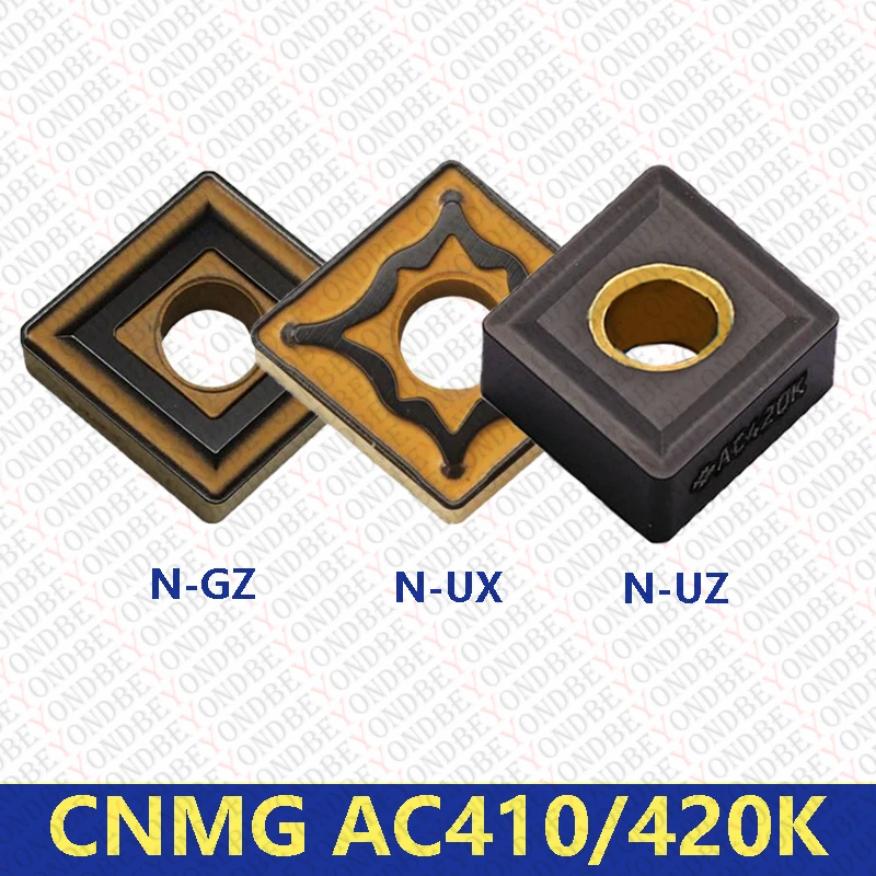 Original CNMG120404N CNMG120408N-GU-SU-UX-GZ-MU-UZ AC700G AC410K AC420K AC415K AC2000 AC3000 CNMG CNMG120404 CNC Carbide Inserts