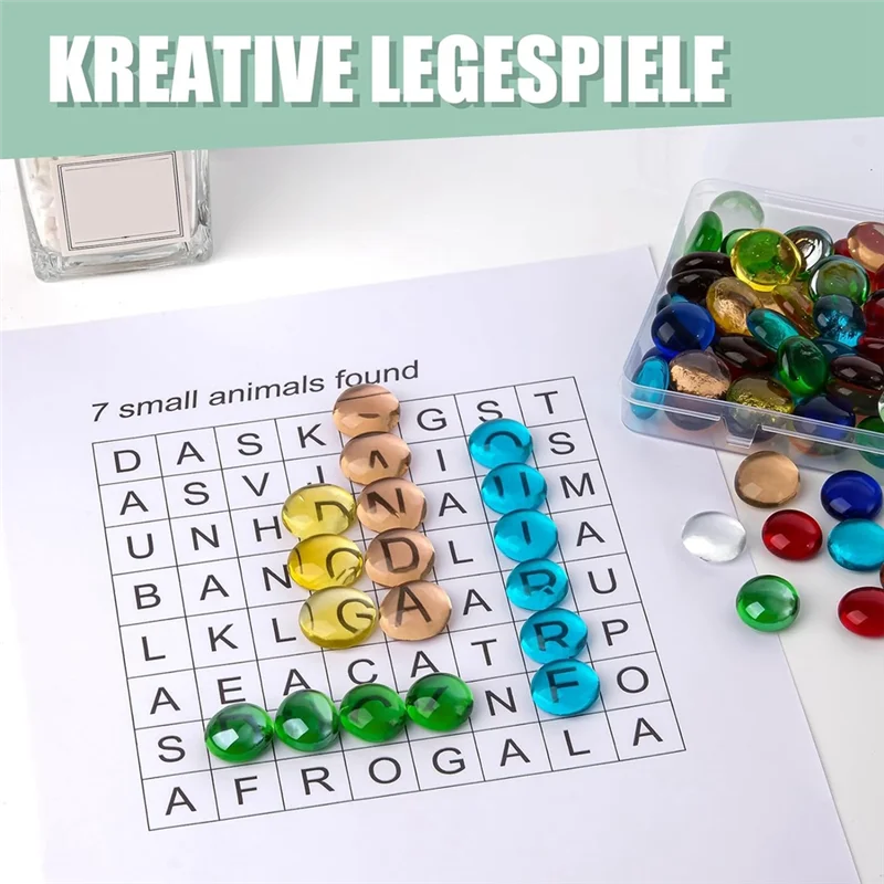 ABMR-Mini gemas de vidrio, pie - Vintage Collectible Marbles reseña y precio