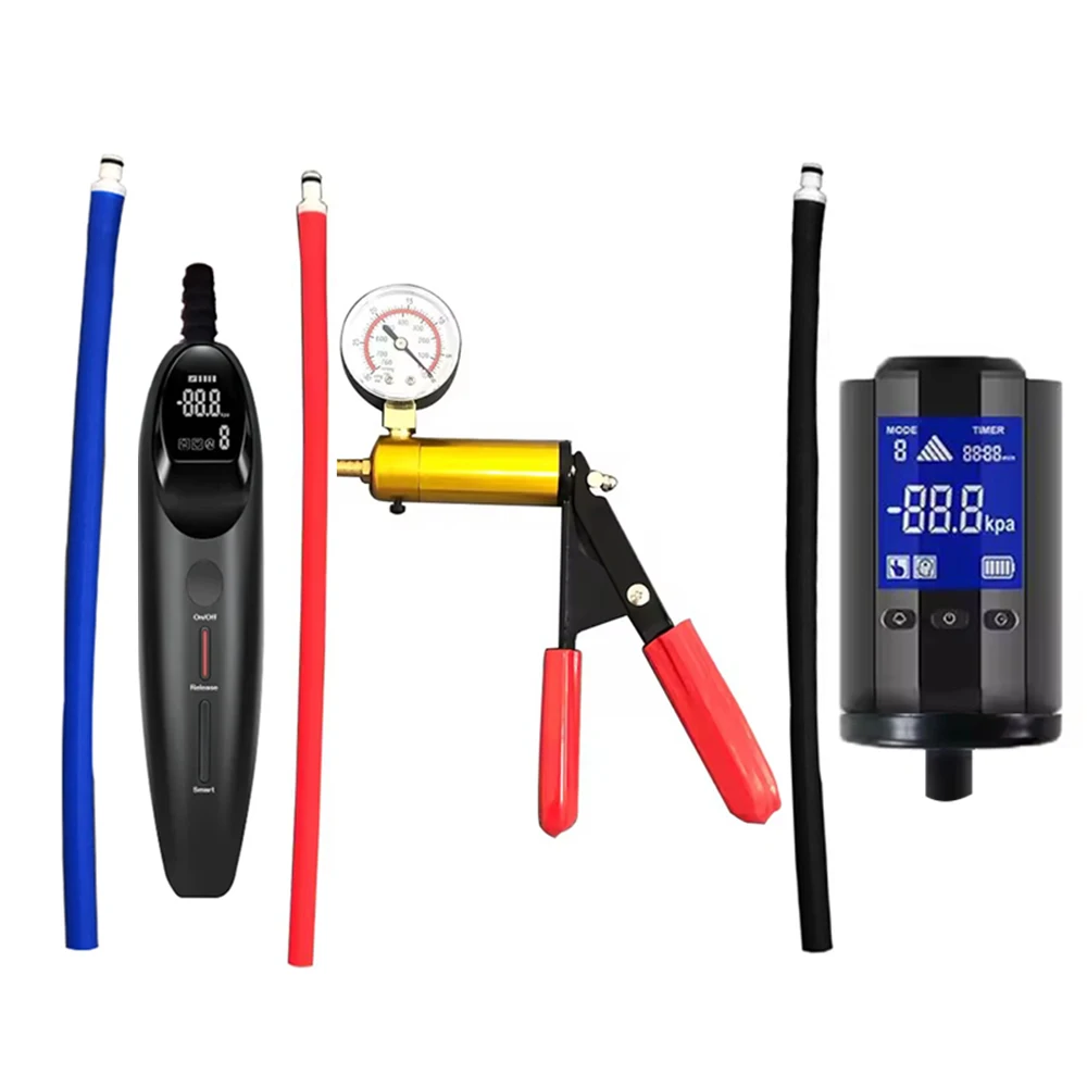 Penile Vacuum Pump Attachment Pump For Penis Enlargement Automatic Pump Silicone Sleeve For Penis Pump Tube Gasket PressureGauge - Image 5