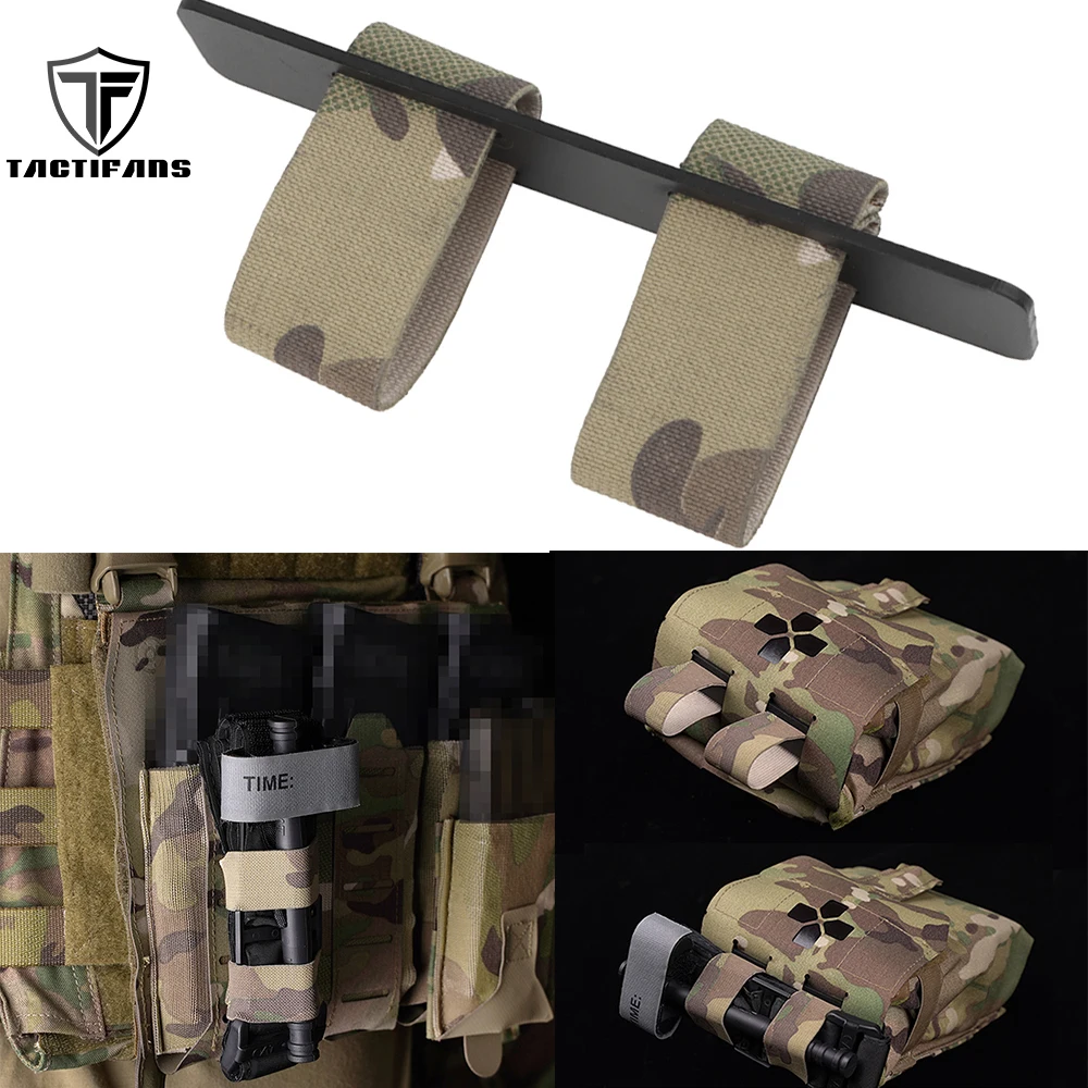 Tactical TQ Holder MOLLE Strap Tourniquet Holder Elastic Loop Emergency IFAK Medical Kits Organization Hunting Accessories