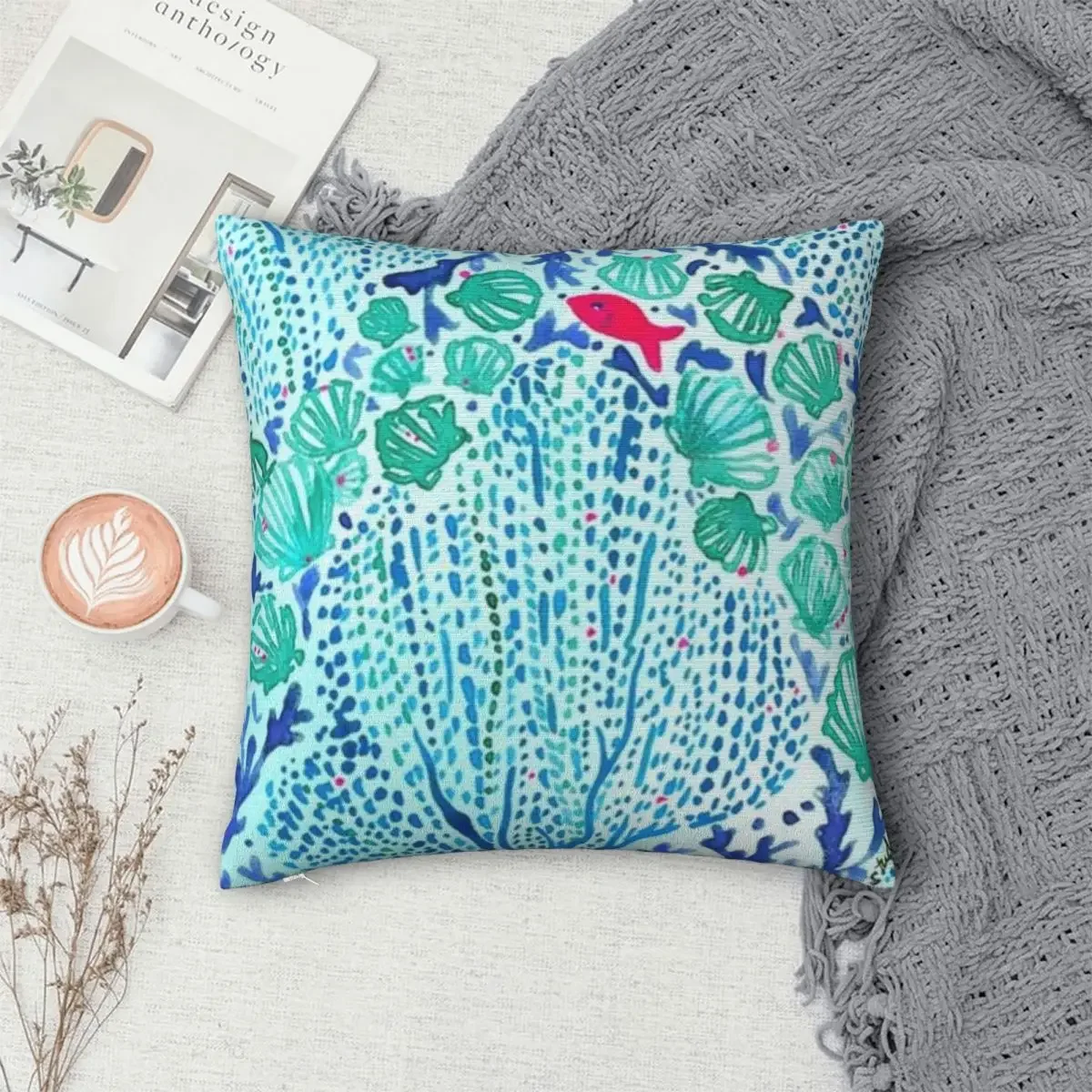 Lily Pulitzer Pillowcase Polyester Pillow Cover Cushion Comfort Throw Pillow Sofa Decorative Cushions Used for Home Bedroom Sofa