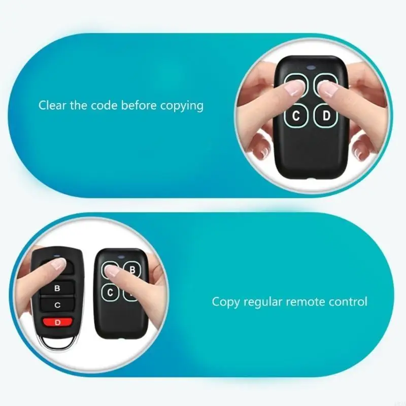 315MHz 433MHZ Remote Control 4 Channel Garage Gate Door Opener Remote Control 193A