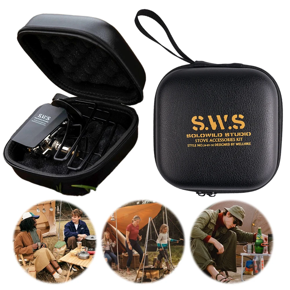 Camping Lagerung Tasche Staubdicht Camping Herd Lagerung Box Anti-Kollision Protable Tragen Fall für SOTO-310/340 Zubehör Outdoor