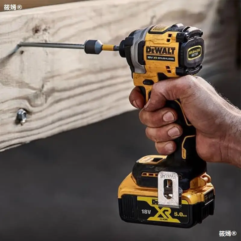 Imagem -05 - Dewalt 20v sem Fio Furadeira de Impacto Dcf850n sem Escova Chave de Fenda Elétrica Portátil Grande Torque Furos de Perfuração para Parafusos Elétricos