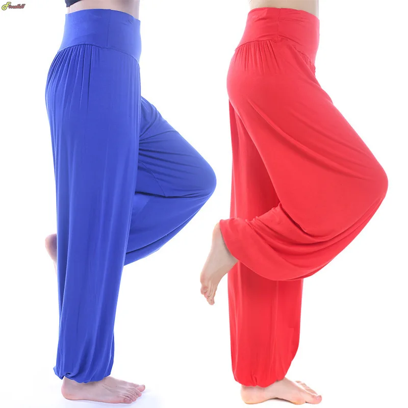 Women Spring Summer Cosplay Pant Sexy Female Hip Hop Aladdin Baggy Boho Sports Fitness Yoga Trousers for Women