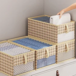 Thicken Clothes Organizer Pants Sweater Storage Cabinets Drawers Organizer Jeans Storage Box Wardrobe Clothes Storage Organizers