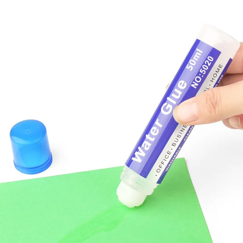 

50ml Water Glue Bonding Paper Crafts Tool Creative Student Handmade Liquid Transparent Adhesive School Office Supply Stationery