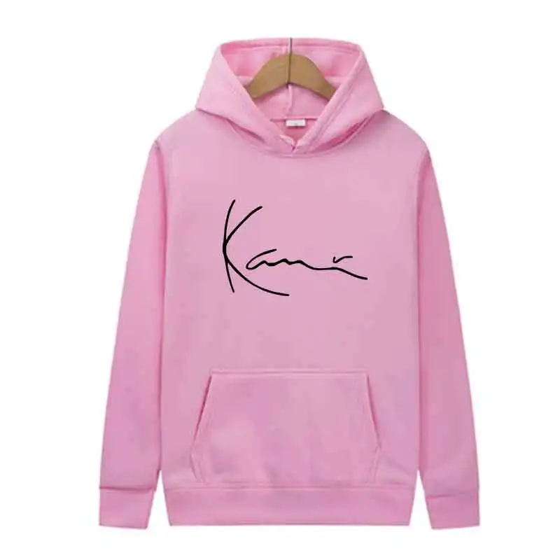 Männer Blau Weiß Mode Trends Hoodie Drucken Casual Streetwear Sport Jogging Sweatshirt Pullover Frühling Herbst Täglich Unisex Tuch – Detail 4