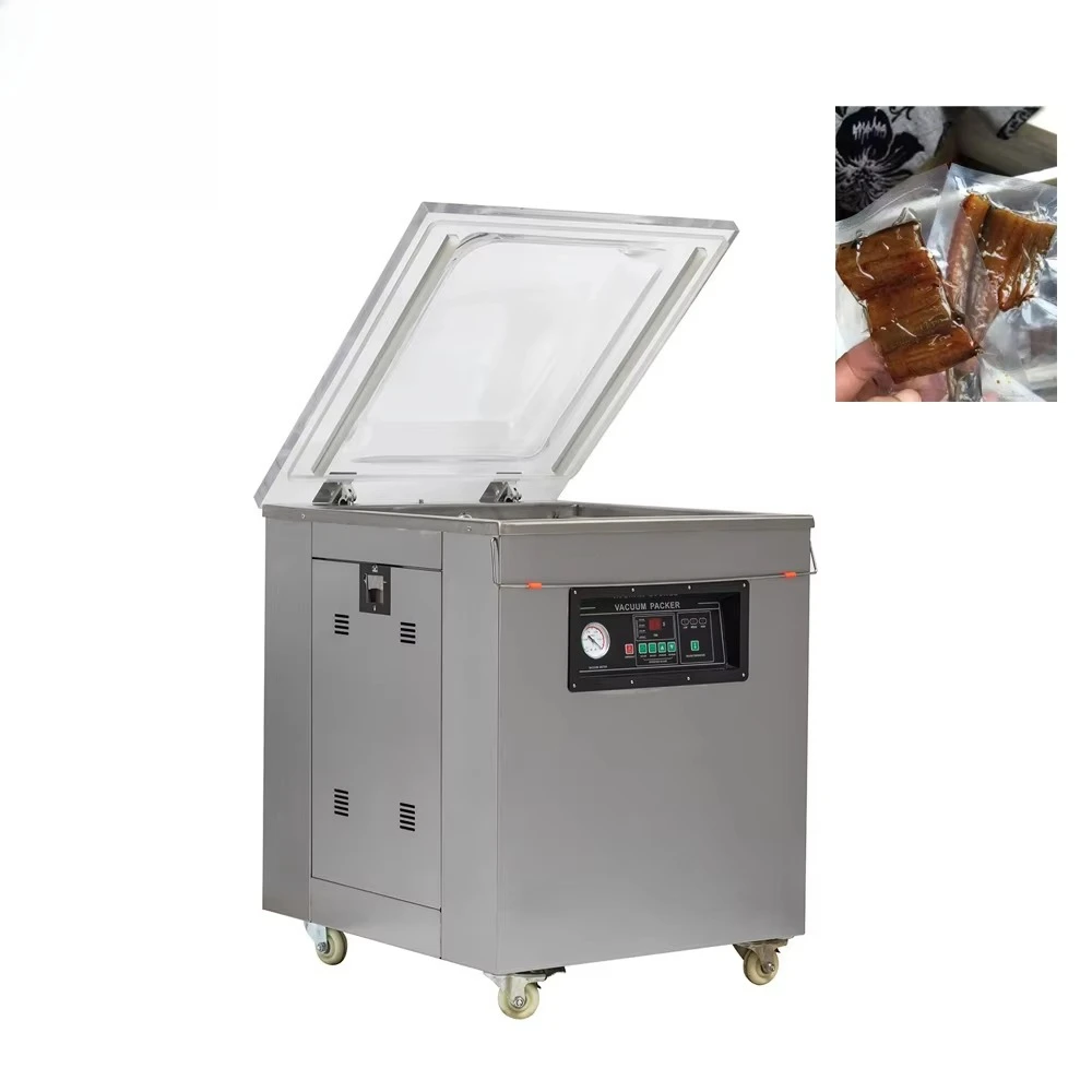 DZ-600/2H CE Certified Single Chamber Automatic Vacuum Packing Machine Food Vaccum Sealer