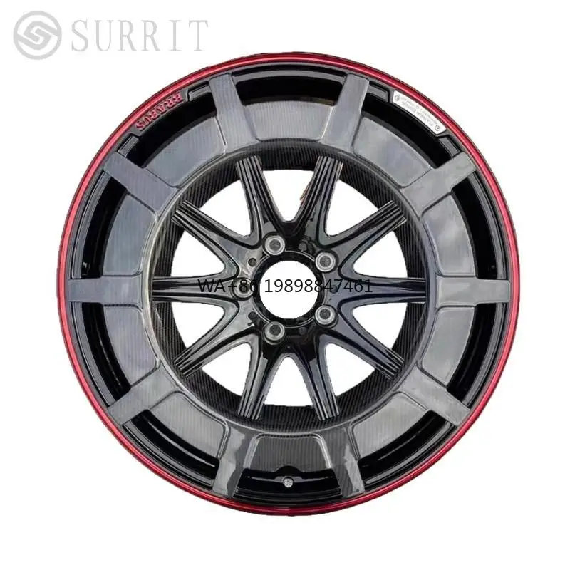 

for 21-22 Inch Forged Alloy Wheels for G63/G500/G350/G65 G-Class SUV Black Red New 40mm 30mm Multi-Spoke