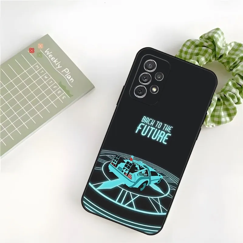 Backs To The Future Phone Case For Sumsung Galaxy A13 A52 A31 A21 A02 A33 A14 A54 A34 A23 A73 A32 A50 Telefoon Cover