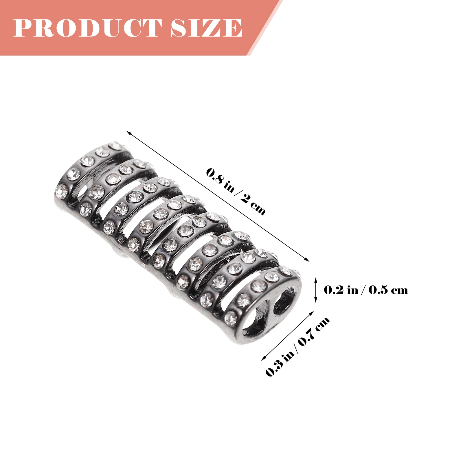 10 Pcs Watch Replaceable Strap Connector Adapter Bling Watchband Alloy Aplple Bands Accessory