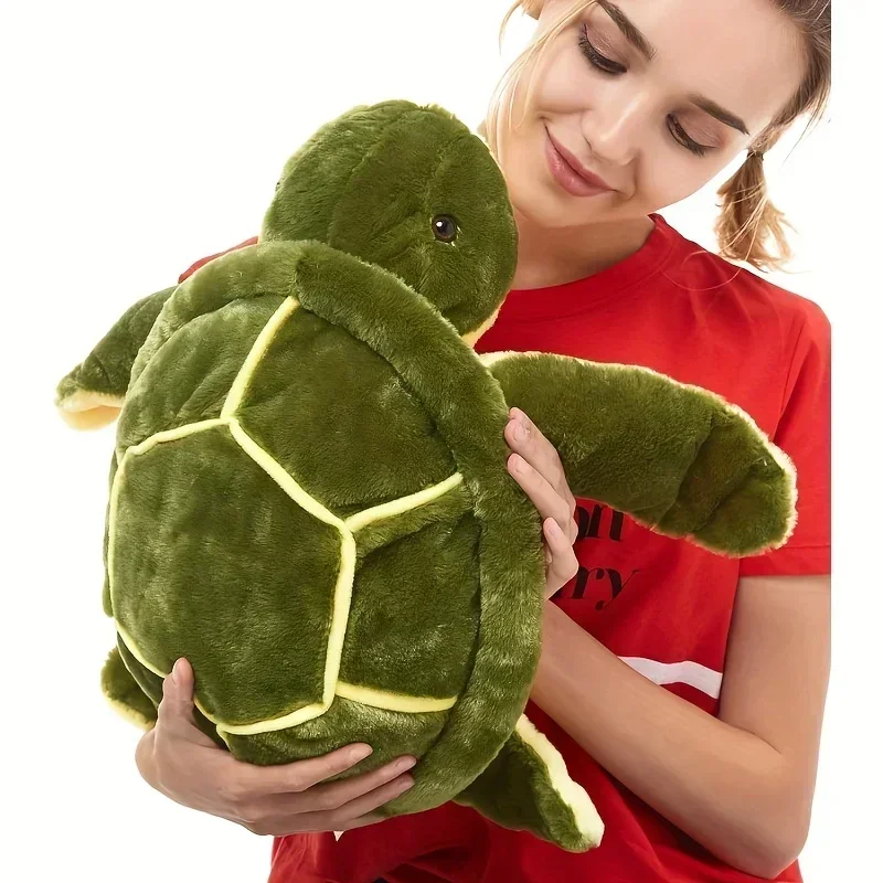 Sea Turtle Stuffed Animal Babies Mommy Turtle Plush Toy Stuffed Animal Family Plushie Birthday Party Gift for Kids Girl Boy