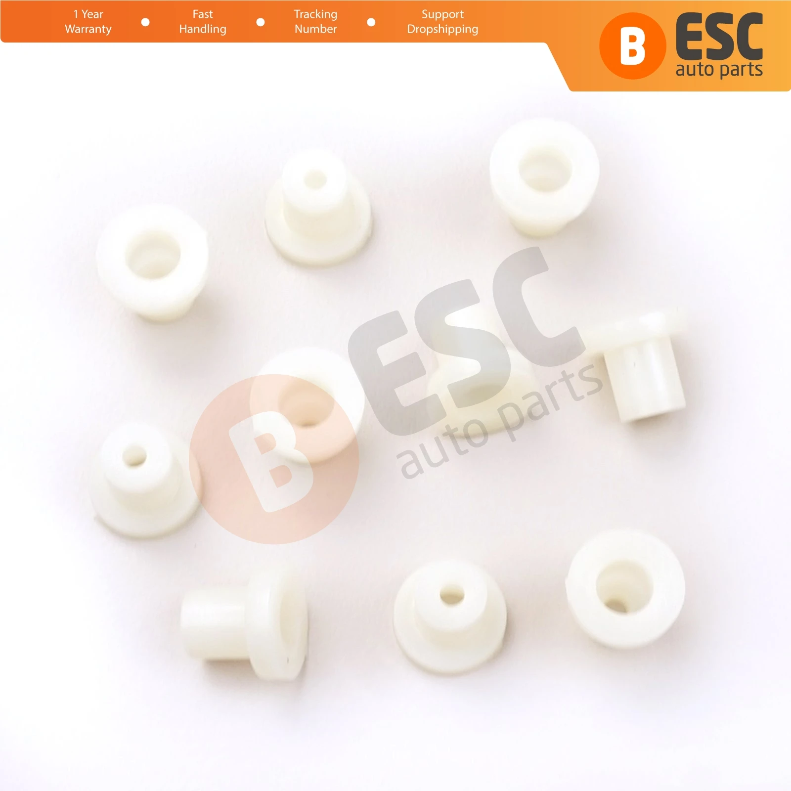 ESC Auto Parts ECP002 10 Pieces Cable End Rope Dowel for Window Regulator Winder Mechanism Type BCP002 Fast Handling