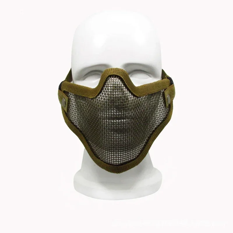MYTactical Airsoft Mask Outdoor Hunting Metal Wire Mesh Protective Mask BB Gun Shooting Paintball Accessories