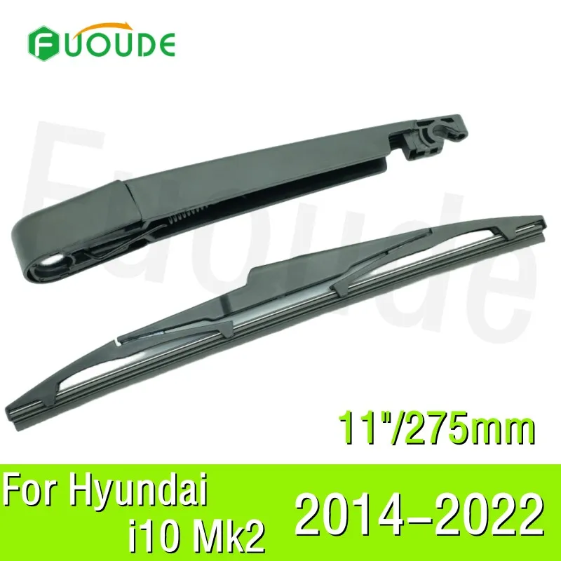 

Rear Wiper Blade For Hyundai i10 MK2 11"/275mm Car Windshield Windscreen Rubber 2014 2015 2016 2017 2018 2019 2020 2021 2022