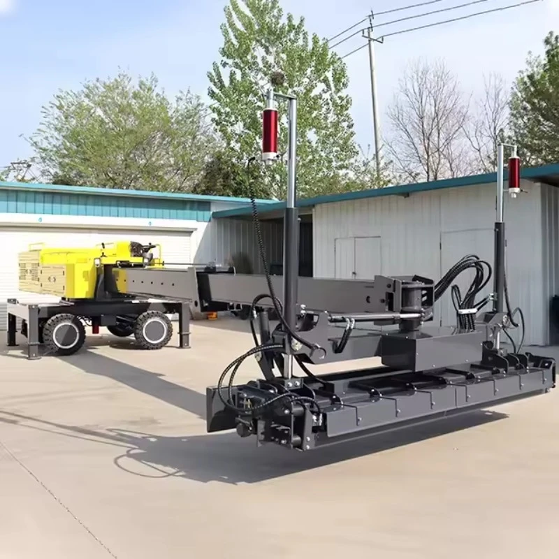 Boom Type Concrete Laser Screed Leveling Machine for Contractors | Improve Surface Quality and Reduce Rework