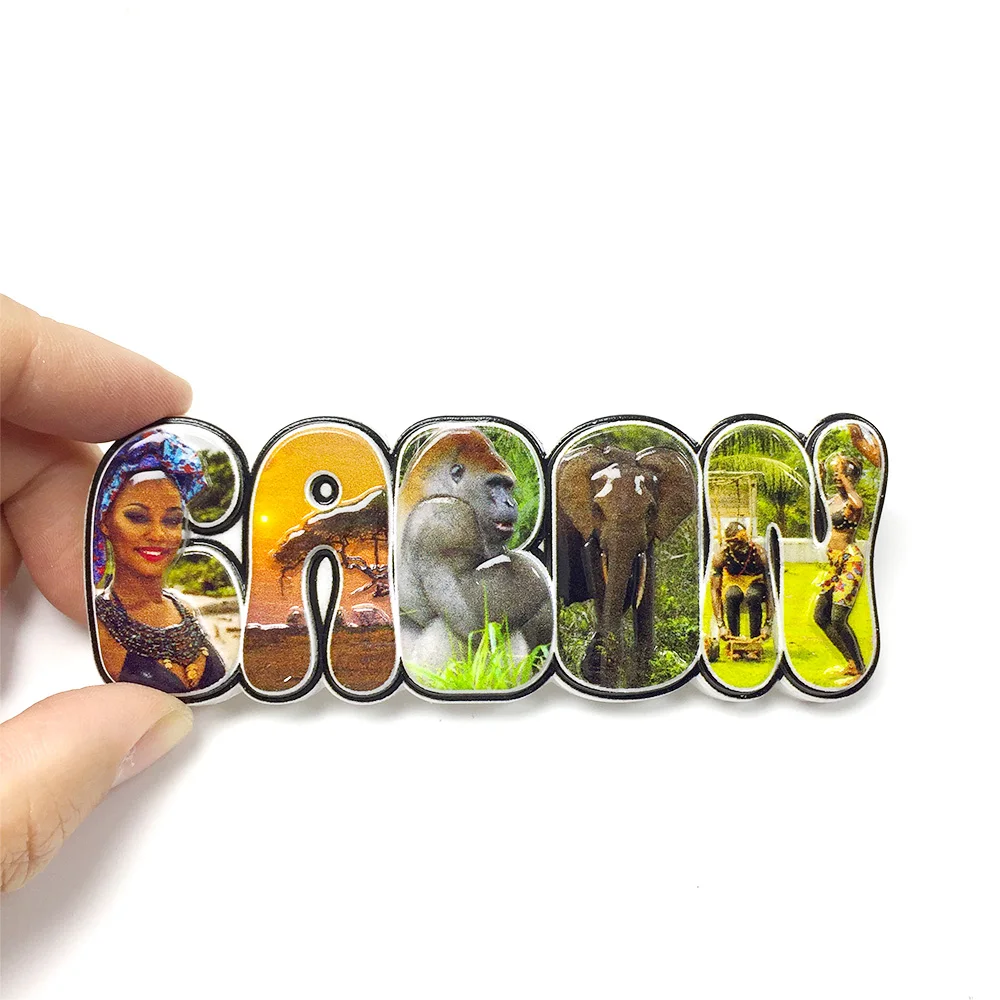 

3D Africa Refrigerator Magnets - Cute Decorative Fridge Magnets with Strong Neodymium - Perfect for Room & Home Decor