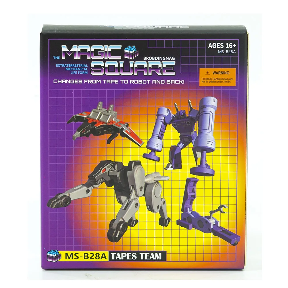 MS-B28A – Nowoczesny Robot Transformator z Kasetą Mini, Idealny dla Fanów Transformers i Kolekcjonerów