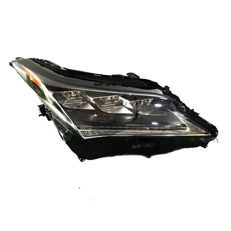 Modified RX LED Headlight for 2009-2015 RX270 RX350 RX450h Triple Beams Front Xenon Halogen LED Car Upgrade 6000k Color Long