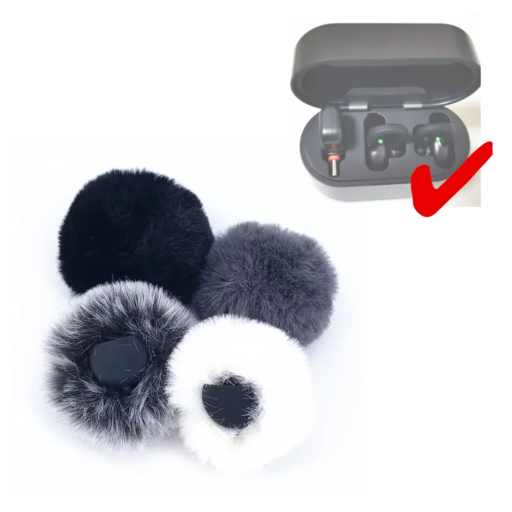 M2S Microphone Windscreen Outdoor Cover Windshield Muff Deadcat for Moma Hollyland Lark M2s Wireless Lavalier Microphone