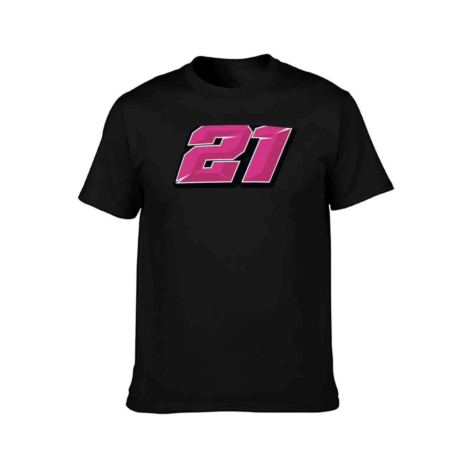 Alonso Lopez Race Number 21 2022 T-Shirt Minimalist Casual Short Sleeve Top
