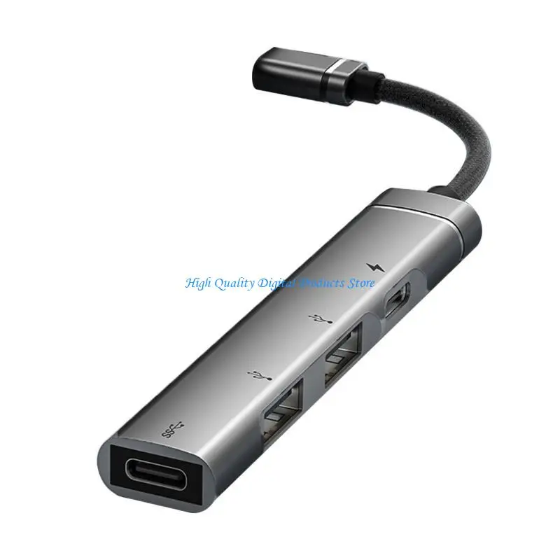 

U2JE Type C to USB Hub Adapter for Phones,Tablets, USB Devices Multi USB Port