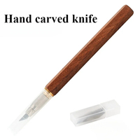 Hand Cutting Pen Cover Portable Carving Knife Precisely Used for Self-made DIY Art Paper Cuttings Cutting Line Painting Knife