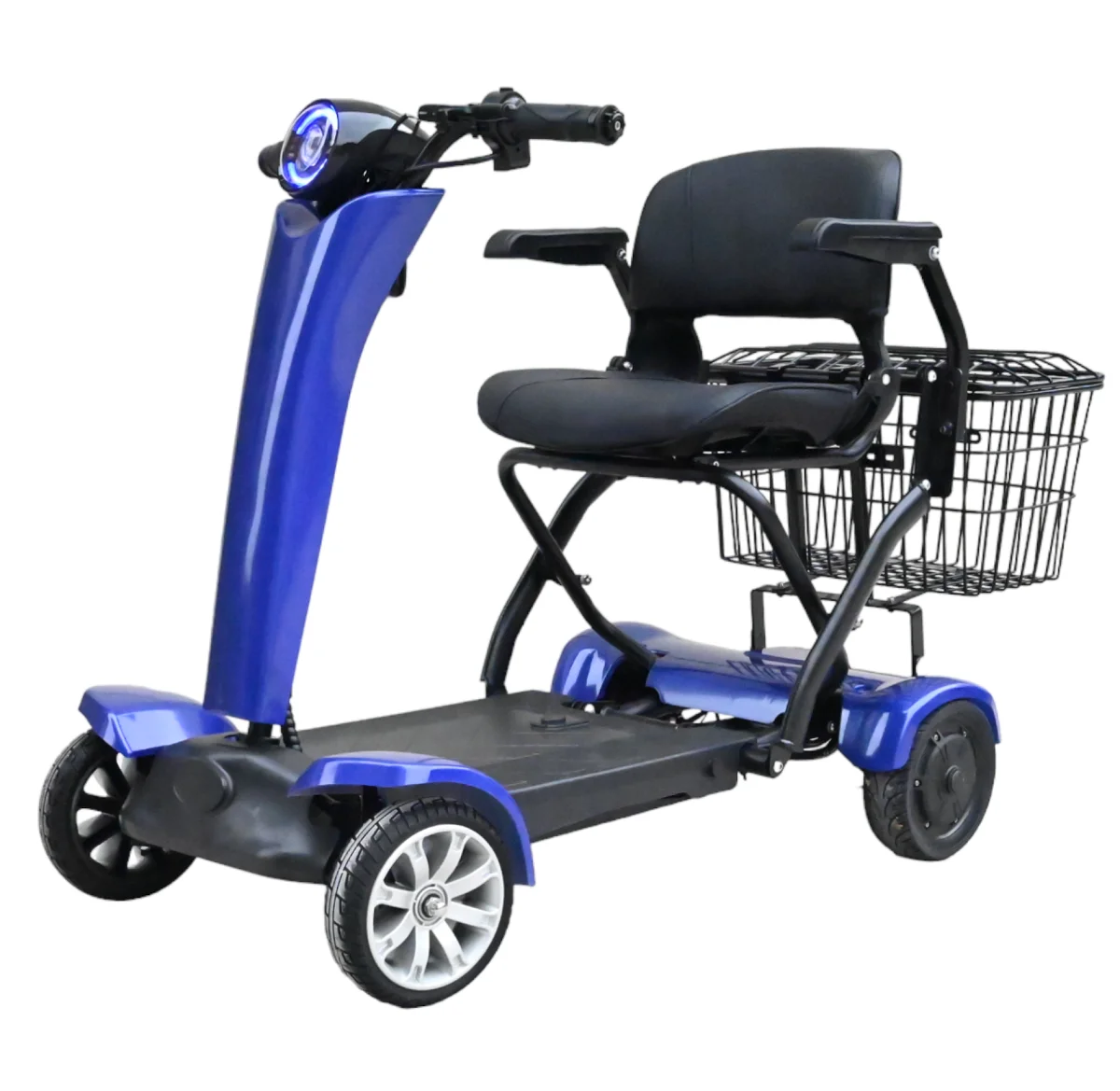 8inch Folding Four Wheels Long Range Automatic Mobility Folding Electric Scooters Car Powerful Adult for Sale