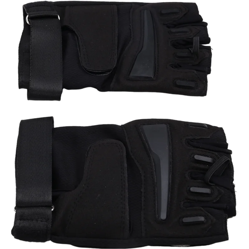 

AED2-перчатки с половиной пальца, тренировочные спортивные перчатки на открытом воздухе, перчатки для верховой езды, альпинизма, защитные перчатки для рыбалки