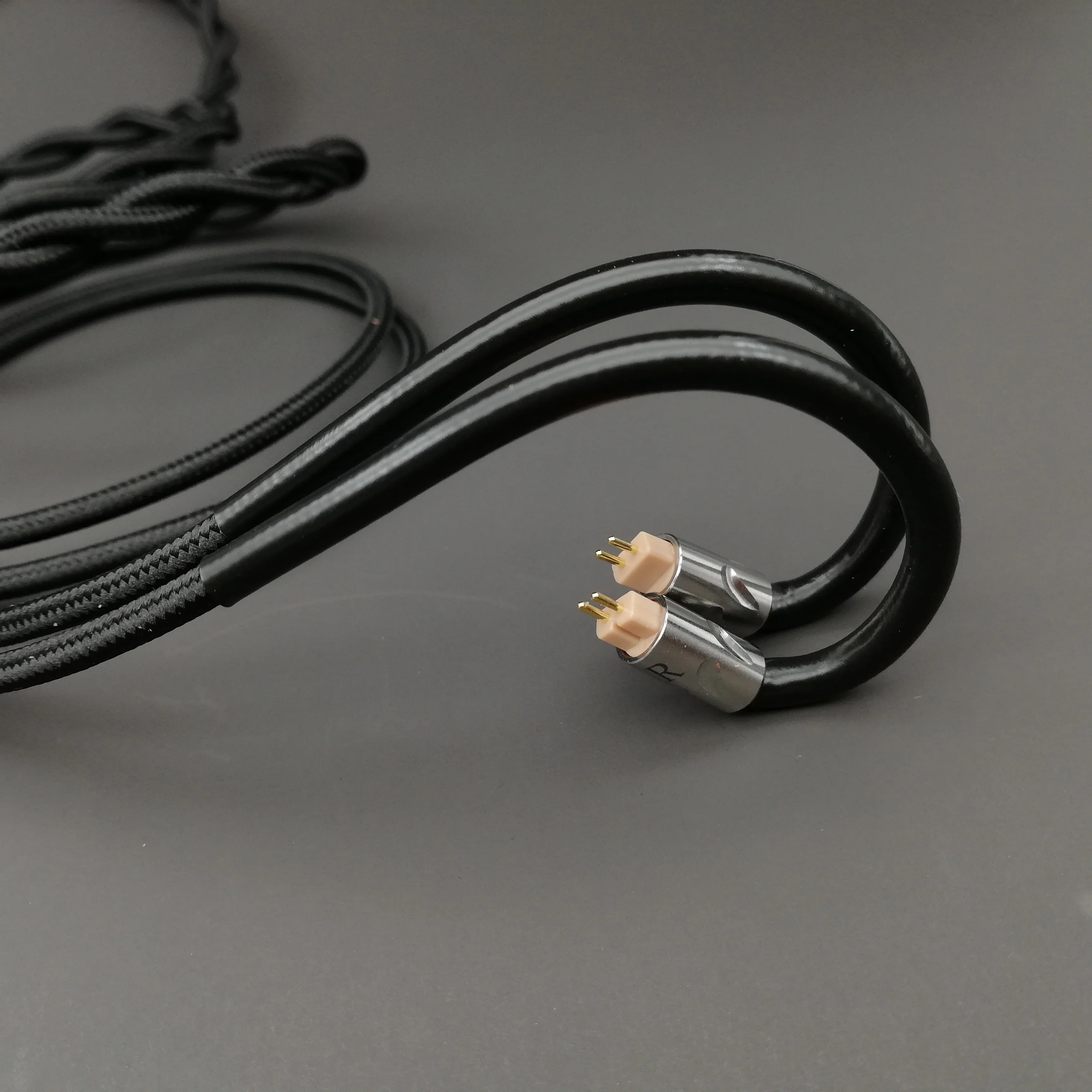HIFI OCC Graphene + Gold Palladium Cable + OCC Silver Plated Earphone Cable 2Pin 0.78 Or MMCX Cable For Hifi / Fiio /Iem Cable