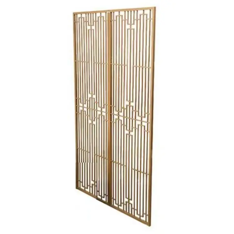 Custom laser cut  metal  stainless steel screens & room dividers