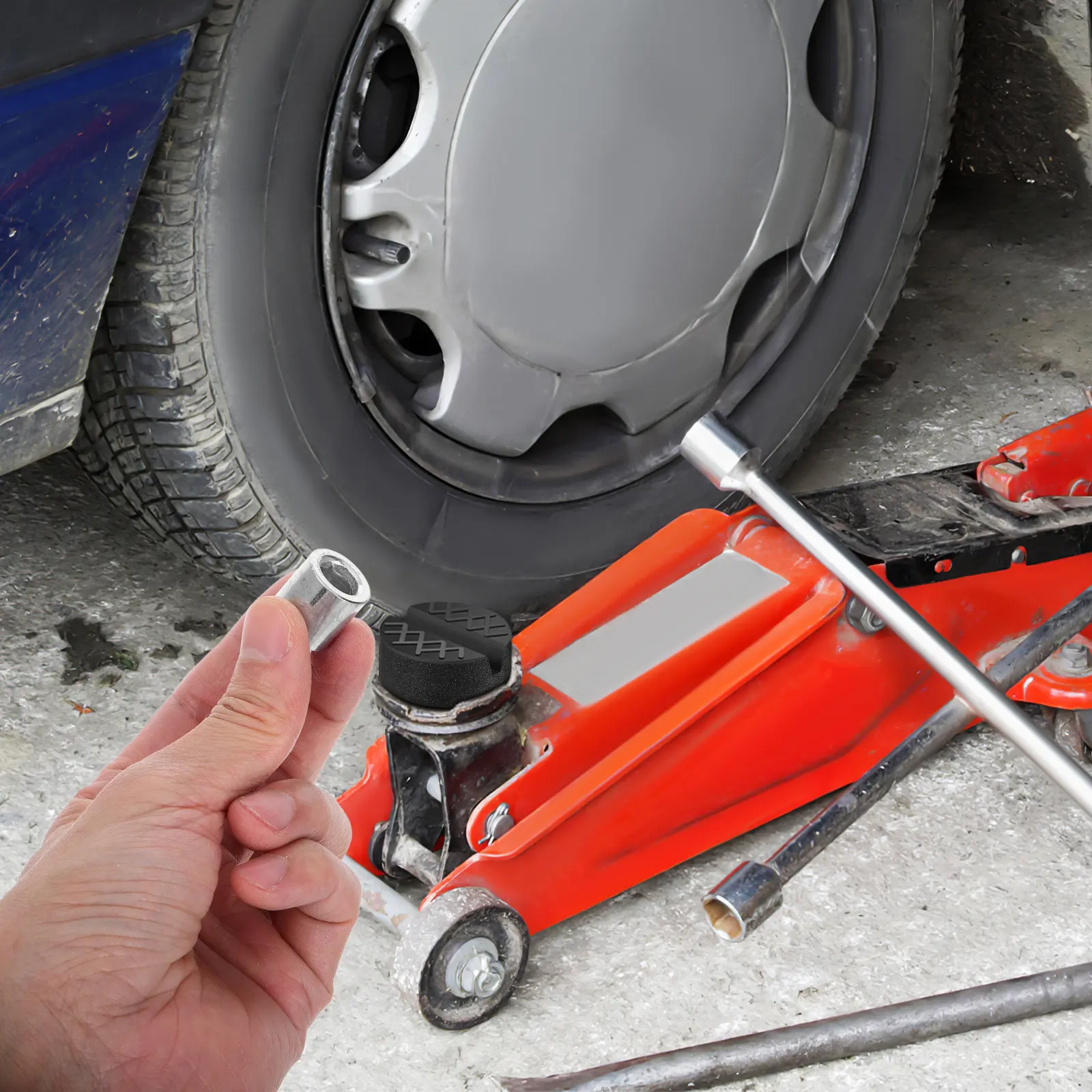 2Pcs Hydraulic Floor Jack Front Wheel Bushing Replacement Horizontal Jack Bearing Accessories for Car Lift Repair Kit