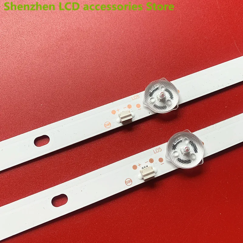 ل Xiaxin LE8832C M3218W JD Zhigao 32AM38 ضوء بار JL.D 32061330 -105MS-M_V02 6LED 58CM 3V 100% شريط إضاءة خلفي LED جديد