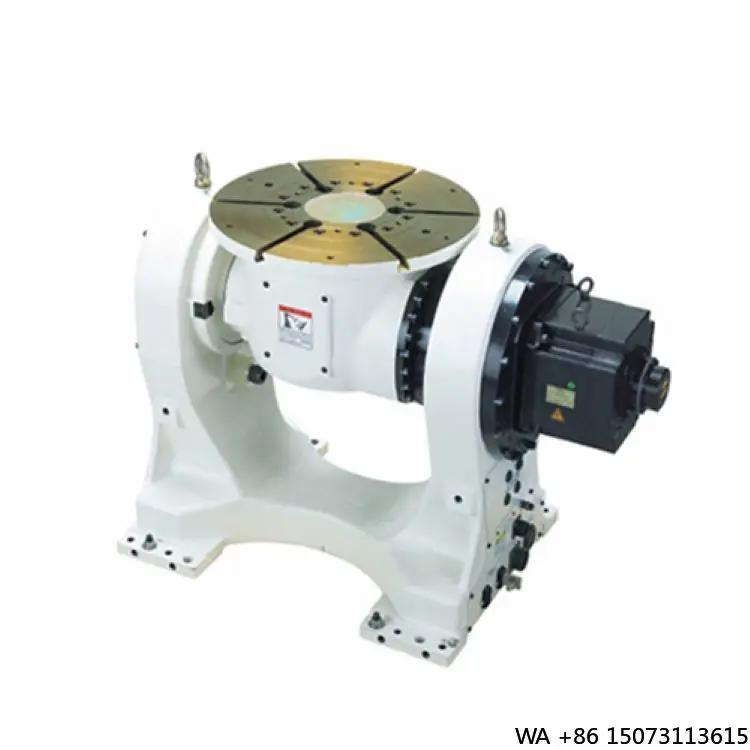 Automatic Welding Positioner with Rotating Turntable for Welding Robots