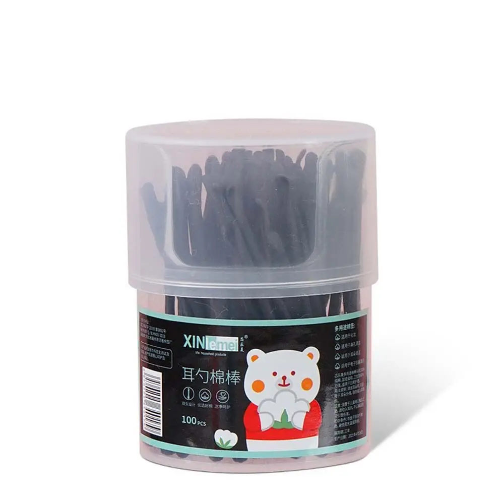 

Двуглавые палочки для дизайна ногтей, пластиковая кюретка, очиститель для ушей, одноразовые ватные палочки с ложками для ушей, ватные диски, ватный бутон