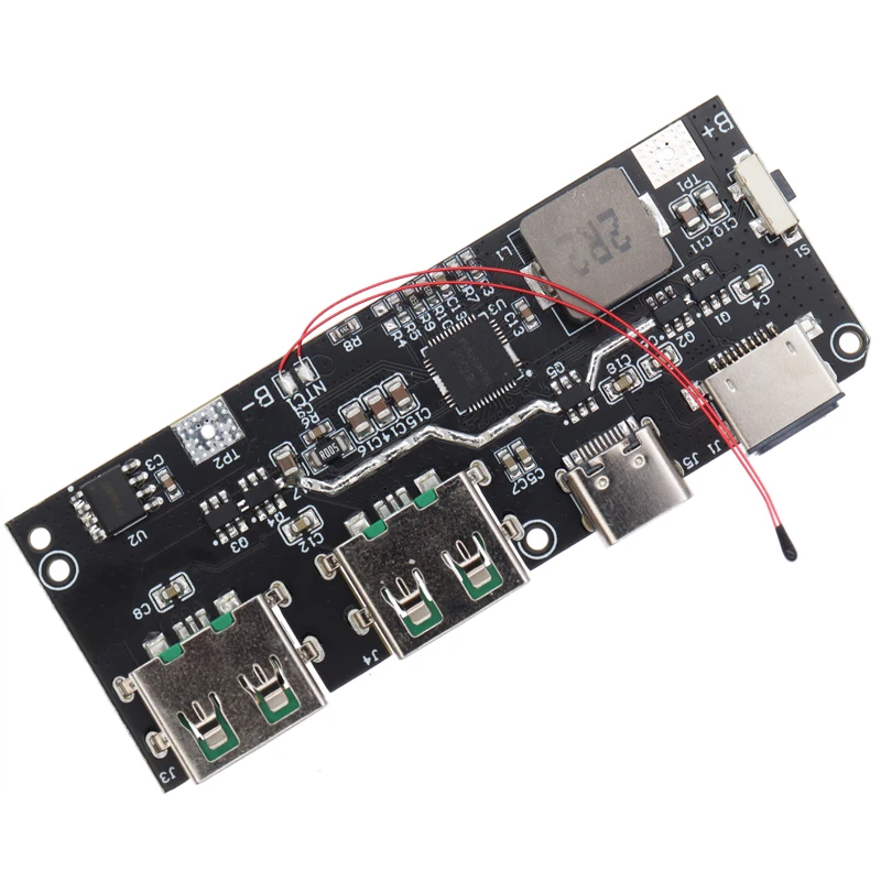 QC4.0 QC3.0 LED Dual USB 5V 4.5A 22.5W Micro/Type-C USB Mobile Power Bank 18650 Charging Module Temperature / Circuit Protection